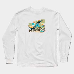 Makakoo Blue Wave Long Sleeve T-Shirt